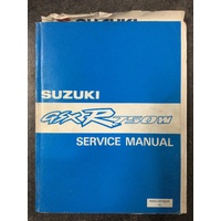 Suzuki GSXR750W Service Manual 1992 #99500-37070-01E