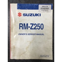 Suzuki RM-Z250 Owners Service Manual 2007 #99011-10H50-01A