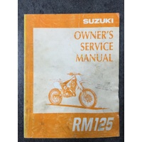 Suzuki RM125 Owners Service Manual 1997 #99011-36E51-01A