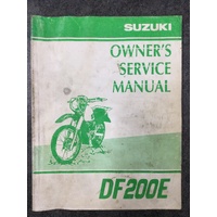 Suzuki DF200E Owners Service Manual 1999 #99011-42A51-24A