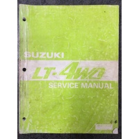 Suzuki LT-4WD Service Manual 1987 #99500-42050-01E