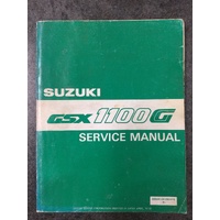 Suzuki GSX1100G Service Manual 1991 #99500-39100-01E