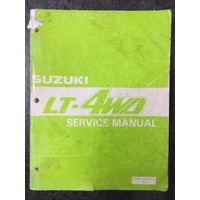Suzuki LT-4WD Service Manual 1987-1998 #99500-42059-01E
