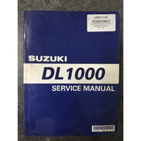 Suzuki DL1000 Service Manual 2002 #99500-39230-01E