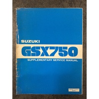Suzuki GSX750 Supplementary Service Manual 1981 #SR-8011