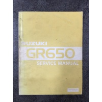 Suzuki GR650 Service Manual 1983 #99500-36030-01E
