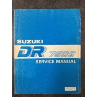 Suzuki DR750S Service Manual 1988 #99500-47000-01E
