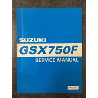 Suzuki GSX750F Service Manual 1998 #99500-37100-01E