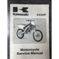 Kawasaki KX250F Motorcycle Service Manual 2006 #99924-1354-01