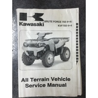 Kawasaki Brute Force 750 4x4i / KVF750 4x4, All Terrain Vehicle Service Manual 2008 #99924-1394-01