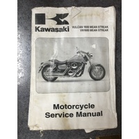 Kawasaki Vulcan 1600 Mean Streak / VN1600 Mean Streak, Motorcycles Service Manual 2004 #99924-1321-01