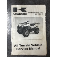 Kawasaki Brute Force 7504x4i / KVF 750 4x4, All terrain Vehicle Service Manual 2005 #99924-1334-01