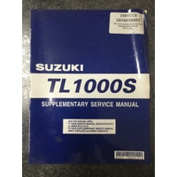 Suzuki TL1000S Supplementary Service Manual 2000 #99501-39290-01E