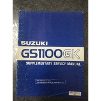 Suzuki GS1100GK Supplementary Service Manual 1983 #99501-39060-01E