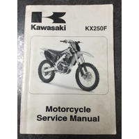 Kawasaki KX250F Motorcycle Service Manual 2009 #99924-1411-01