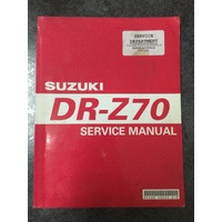 Suzuki DR-Z70 Service Manual 2008 #99500-40030-01E