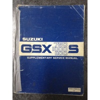 Suzuki GSX750S/GSX1000S/GSX1100S Supplementary Service Manual 1981 #99501-37000-01E