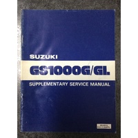 Suzuki GS1000G/GL Supplementary Service Manual 1981 #SR-8504