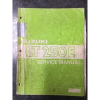 Suzuki LT250E Service Manual 1985 #99500-42010-01E