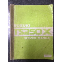 Suzuki TS250X Service Manual 1984 #99500-22030-01E