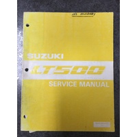 Suzuki LT500 Service Manual 1987 #99500-24010-01E