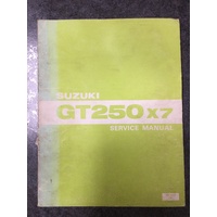 Suzuki GT250X7 Service Manual 1979 #SR-1810