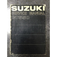 Suzuki GT550 Service Manual 1974
