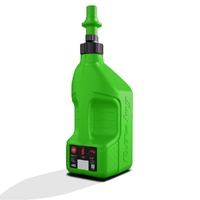 Gen 3 - 2.5G/10L Kawi Green Tuff Jug with Kawi Green Ripper Cap w/ View Strip - Superseded from 7-KURG10