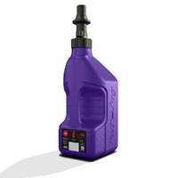 Gen 3 - 2.5G/10L Purple Tuff Jug with Black Ripper Cap w/ View Strip