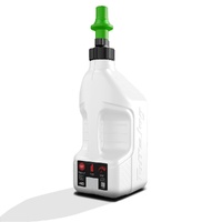 Gen 3 - 2.5G/10L White Tuff Jug with Kawi Green Ripper Cap w/ View Strip - Superseded from 7-WURK10