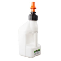 2.5 gal/10 Litre White Tuff Jug with Orange Ripper Cap - Superseded to 7-WUORVS10
