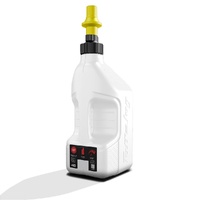 Gen 3 - 2.5G/10L White Tuff Jug with Yellow Ripper Cap w/ View Strip - Superseded from 7-WURY10