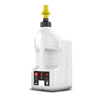 Gen 3 - 5G/20L White Tuff Jug with Yellow Ripper Cap w/ View Strip - Superseded from 7-WURY