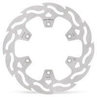 Moto-Master Flame Fixed Brake Disc Rear - Kawasaki: KX125/250, KLX300