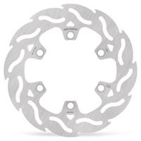 Moto-Master Flame Fixed Brake Disc Rear - Kawasaki: KDX125/200/250