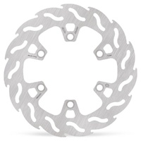 Moto-Master Flame Fixed Brake Disc Front - right Kawasaki: KLX250R/SE/SR, KLX650R