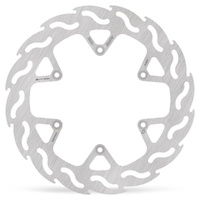 Moto-Master Flame Fixed Brake Disc Rear - Beta: 250/300 2str, 350/400/450/498 4str. KTM/HVA OS 240mm