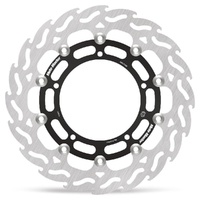 Moto-Master Flame Road Floating Brake Disc Front Left - Yamaha: YZF R1/R6/R6S, Fazer 8/ABS, FZ8 ABS, XT1200Z/ABS Tenere