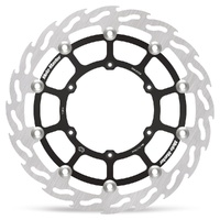 Moto-Master Flame Road Floating Brake Disc Front Left - Suzuki: DRZ400 Supermoto