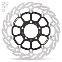 Moto-Master Flame Road Floating Brake Disc Front Left - Kawasaki: ZX10 2016 on