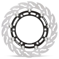 Moto-Master Flame Road Floating Brake Disc Front Right - Honda: CBF500/600, CBR1000F, VFR750, VT750, Cagiva