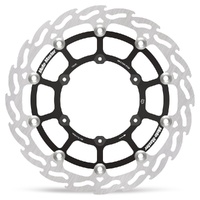 Moto-Master Flame Road Floating Brake Disc Front Left - Suzuki: DR-Z4SM