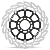 Moto-Master Flame Road Floating Brake Disc Front Right - Kawasaki: ZX-6R, ZX-9R