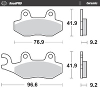 Moto-Master RoadPRO Ceramic Brake Pad (FD0230)