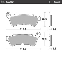 Moto-Master RoadPRO Ceramic Brake Pad (FD0525)