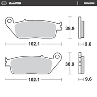 Moto-Master RoadPRO Ceramic Brake Pad