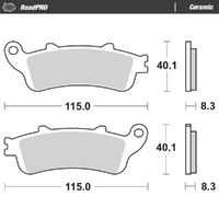 Moto-Master RoadPRO Ceramic Brake Pad