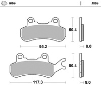Moto-Master Nitro Sintered Brake Pad