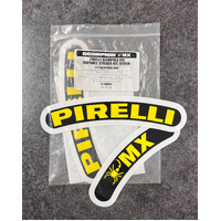 Scorpion MX Pro Sidewall Decal Kit – Black & Yellow Edition