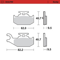 Moto-Master SinterPRO Racing Brake Pad (FD0426)